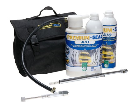 PREMIUM-SEAL AIO Pannenset für Transporter und Camper mit Zwillingsbereifung bis 5 bar